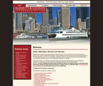 BGZ.com(Business Law Attorney Seattle WA) Screenshot