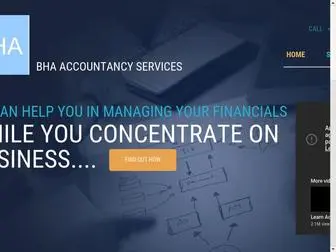 Bha-Accountancy.com(BHA Accountancy) Screenshot