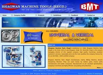 Bhagwanbmt.com(Bhagwan Machine Tools (Regd.)) Screenshot