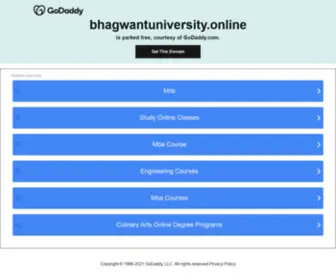 Bhagwantuniversity.online(Bhagwantuniversity online) Screenshot