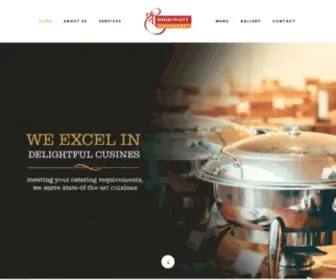 Bhagwaticaterers.com(Catering Services) Screenshot