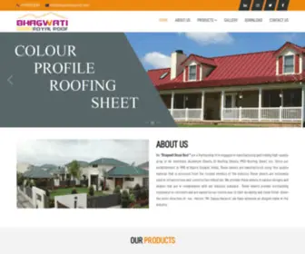 Bhagwatiroyalroof.com(BHAGWATI ROYAL ROOF) Screenshot