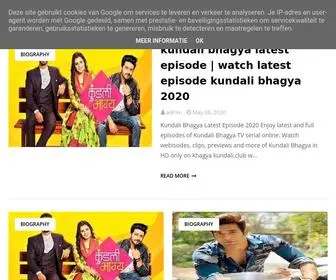 Bhagyakundali.club(Kundali Bhagya) Screenshot