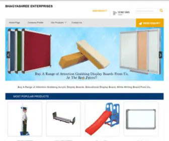 Bhagyashreeenterprisesindia.com(BHAGYASHREE ENTERPRISES) Screenshot