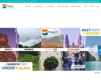 Bhagyashritravels.com(Bhagyashri Travels) Screenshot