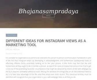 Bhajanasampradaya.com(Bhajanasampradaya) Screenshot