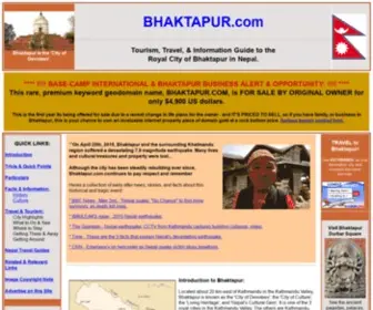 Bhaktapur.com(Complete travel guide information about Bhaktapur city) Screenshot