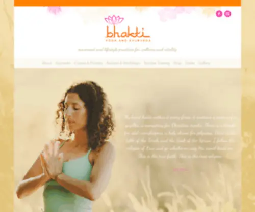 Bhakti-Flow.com(Bhakti Flow) Screenshot