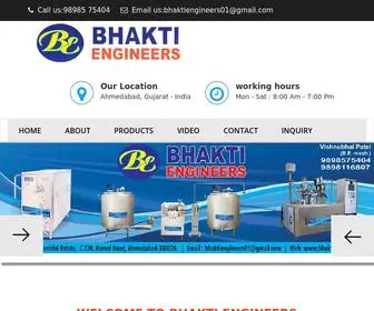 Bhaktiengineers.com(Bhakti Engineers) Screenshot