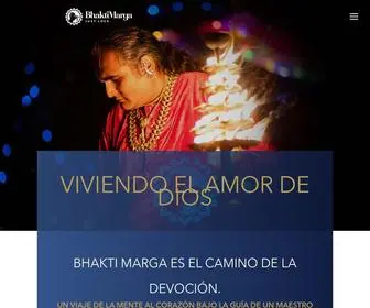 Bhaktimarga.com.ar(Viviendo el Amor de Dios) Screenshot