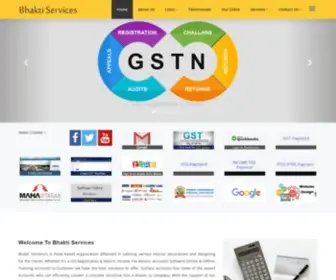 Bhaktiservices.in(Bhakti Services) Screenshot