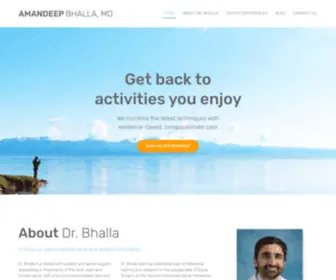 Bhallaspine.com(Bhallaspine) Screenshot