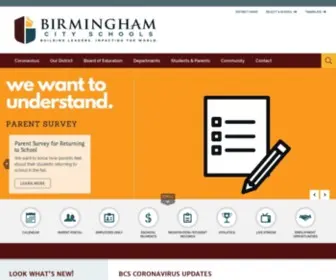 Bhamcityschools.org(Birmingham City Schools) Screenshot