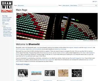 Bhamwiki.com(Bhamwiki) Screenshot