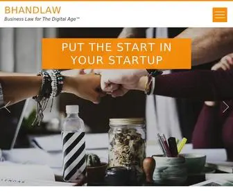 Bhandlaw.com(BHANDLAW, PLLC) Screenshot