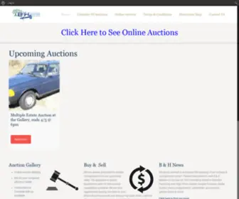 Bhantiqueauctions.com(Danville Antique Auctions) Screenshot