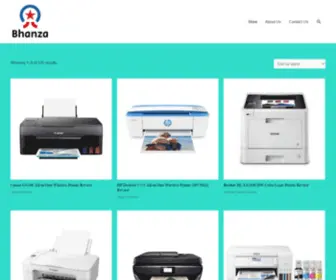 Bhanza.com(The Best Printer and Product Reviews) Screenshot