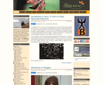 Bharari.net(My WordPress Blog) Screenshot