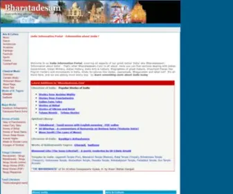 Bharatadesam.com(Information about India) Screenshot