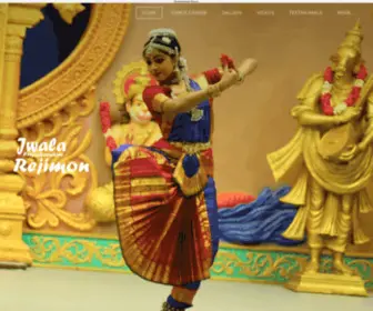 Bharatanatyamdancer.com(Jwala Rejimon) Screenshot