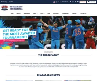 Bharatarmy.com(The Bharat Army) Screenshot