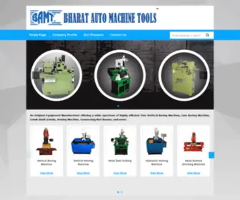 Bharatautomachinetools.com(Vertical Boring Machine Manufacturer) Screenshot