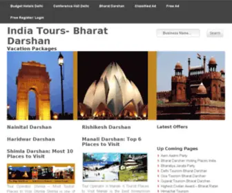 Bharatdarshan.co(Bharat Darshan) Screenshot