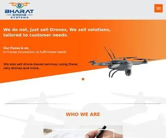 Bharatdronesystems.com(Bharat Drone) Screenshot