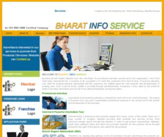 Bharatinfoservice.com(Bharat Info Service) Screenshot