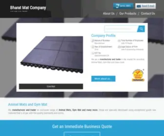 Bharatmatcompany.com(Bharat Mat Company) Screenshot