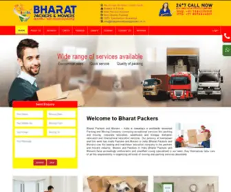 Bharatmoversandpackers.co.in(Bharat Packers and Movers) Screenshot