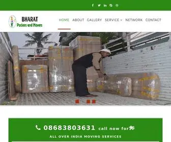 Bharatmoverspackers.in(Bharat Packers and Movers) Screenshot