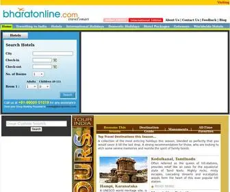 Bharatonline.com(Travel to India to explore what India travel) Screenshot