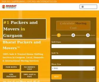 Bharatpacker.in(#1 Packers and Movers in gurgaon) Screenshot