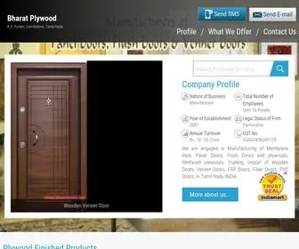 Bharatplywood.net(Bharat Plywood) Screenshot