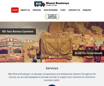 Bharatroadways.com(Bharat Roadways) Screenshot