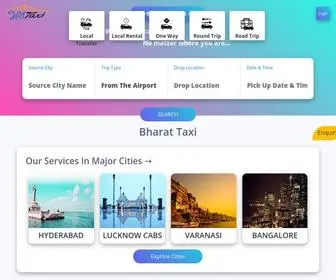 Bharattaxi.com(Hire Taxi Service & Cab Booking from India’s Best Car Rental Provider) Screenshot