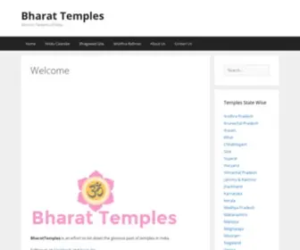 Bharattemples.com(Bharat Temples) Screenshot