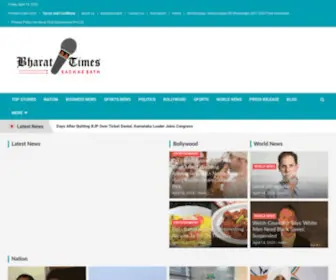 Bharattimes.co.in(Bharat Times Hindi News) Screenshot