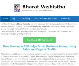 Bharatvashistha.com(Digital Marketing Expert) Screenshot