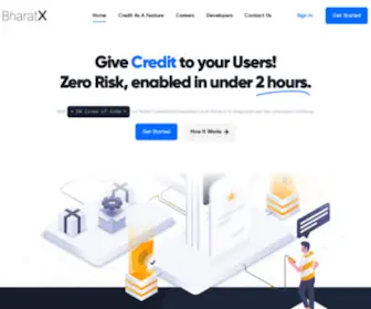 Bharatx.tech(Home) Screenshot