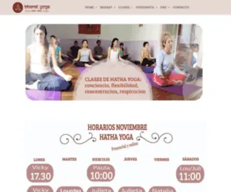 Bharatyoga.com.ar(BHARAT YOGA) Screenshot