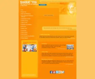 Bharatyog.com(Learn Yoga Postures) Screenshot