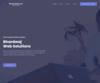 BhardwajWeb.com(The Complete Web Solutions) Screenshot