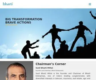 Bharti.com(Bharti Website) Screenshot