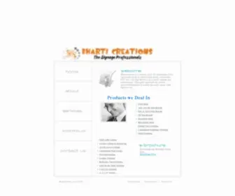 Bharticreations.com(Signage company) Screenshot