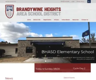 Bhasd.org(Brandywine Heights Area School District) Screenshot