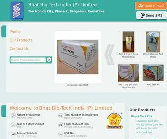 Bhatbiotechindia.com(Bhat Bio) Screenshot