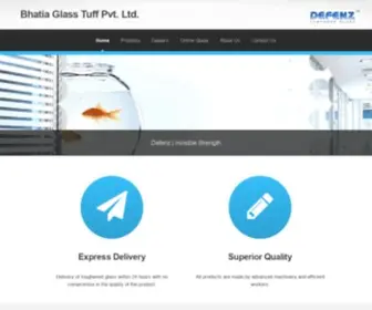 Bhatiaglass.com(Bhatia Glass) Screenshot