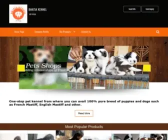 Bhatiakennel.com(BHATIA KENNEL) Screenshot